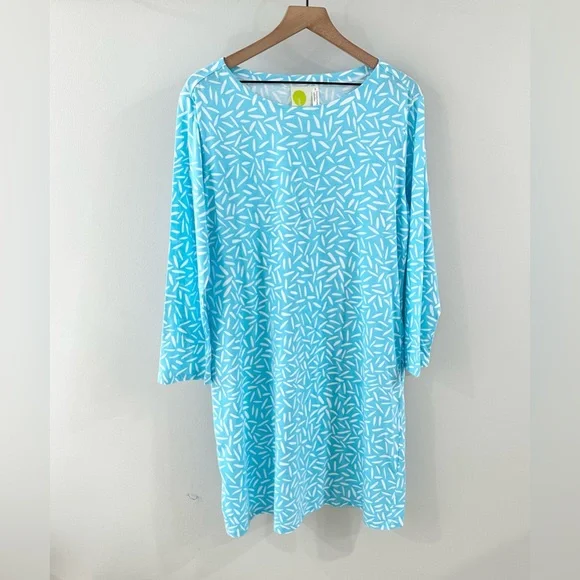 gorman blue dress Gorman Colourful Blue and Green Dress 6 main image 0